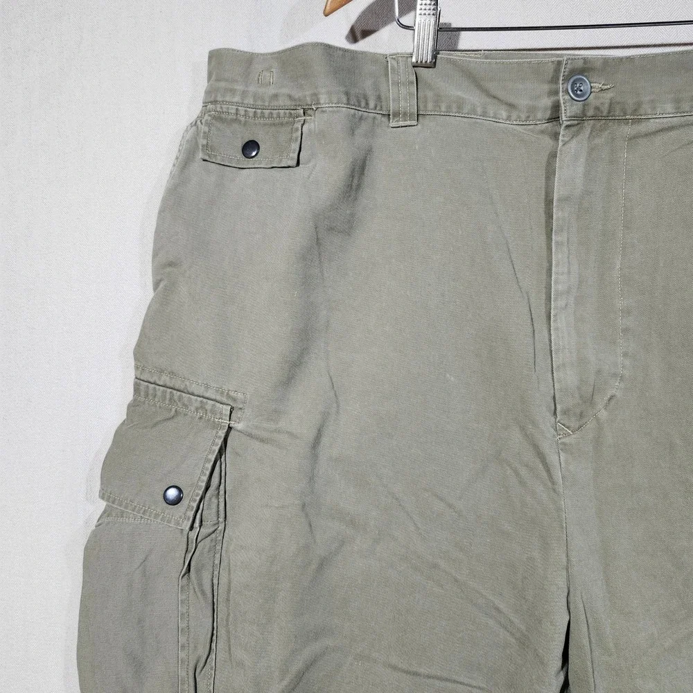Polo Ralph Lauren Classic Polo 67 Chino Cargo Pants Khaki Tan Mens 52x32 Cotton